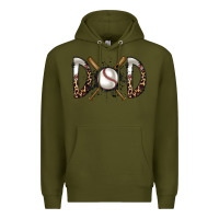 Army Green dad baseball Premium Hoodie - RacoonDesign