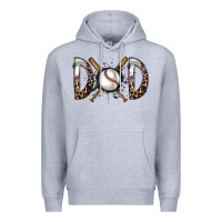 Heather Grey dad baseball Premium Hoodie - RacoonDesign