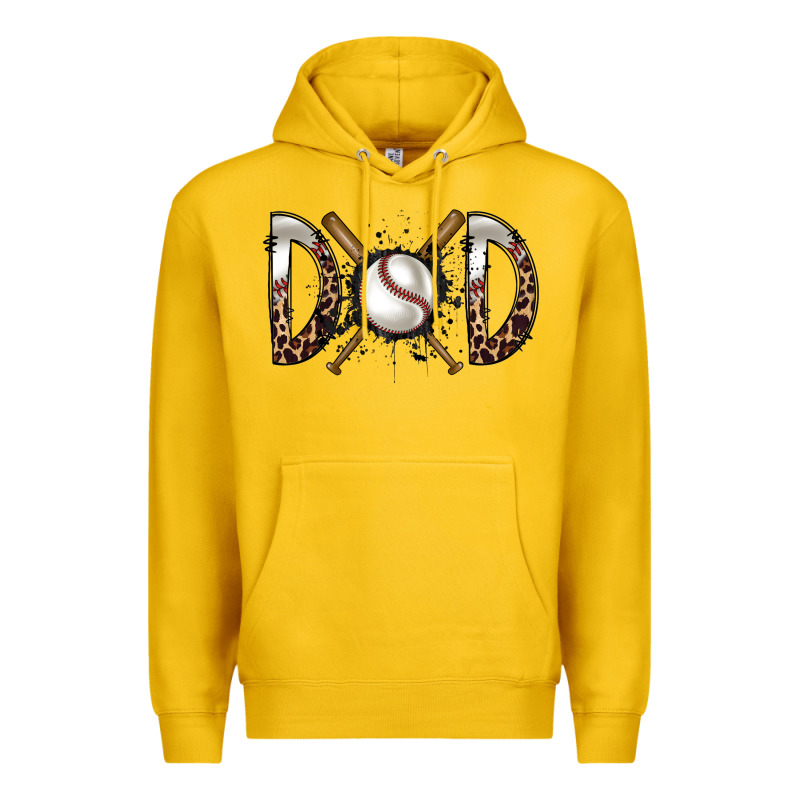 Dad Baseball Premium Hoodie by RacoonDesign | Teevron