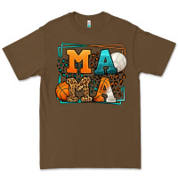 Cacao Basketball and Volleyball mama Mother's Day Premium Tee - LillyAllenDesigns