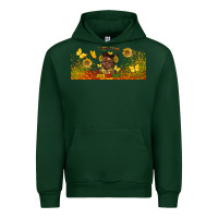 Forest Green juneteenth little miss libbey glass Urban Hoodie - HRA Design Shop