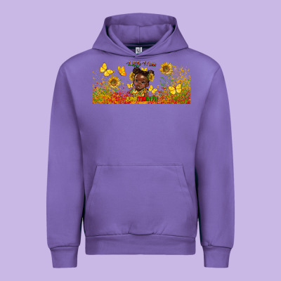 Juneteenth Little Miss Libbey Glass Urban Hoodie Designed By Hra Design Shop
