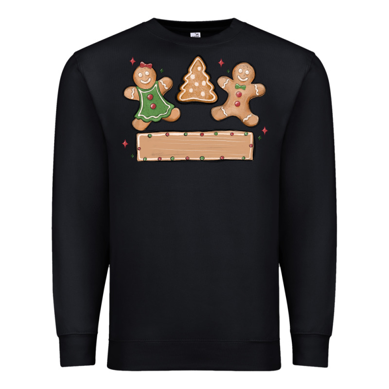 Gingerbread Christmas Premium Sweatshirt by MaliasSmallBusiness | Teevron