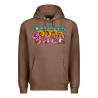 Chestnut small business babe Premium Hoodie - HRA Design Shop
