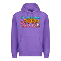 Purple small business babe Premium Hoodie - HRA Design Shop