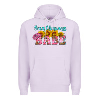 Lilac small business babe Premium Hoodie - HRA Design Shop