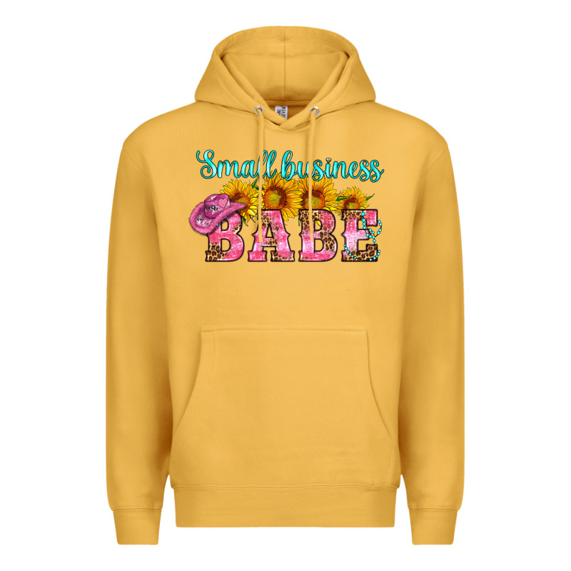 Small Business Babe Premium Hoodie by HRA Design Shop | Teevron