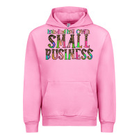 Fuchsia Pink minding my own small bussiness Urban Hoodie - CowhideDigitalArt