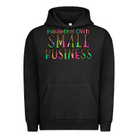 Pigment Black minding my own small bussiness Urban Hoodie - CowhideDigitalArt