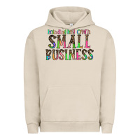 Pigment French Oak minding my own small bussiness Urban Hoodie - CowhideDigitalArt