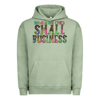 Pigment Oil Green minding my own small bussiness Urban Hoodie - CowhideDigitalArt