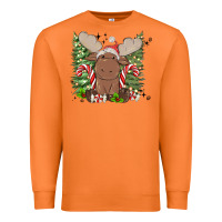 Carrot christmas reindeer Premium Sweatshirt - MaliasSmallBusiness