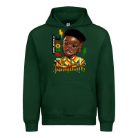 Forest Green juneteenth black boy Urban Hoodie - HRA Design Shop