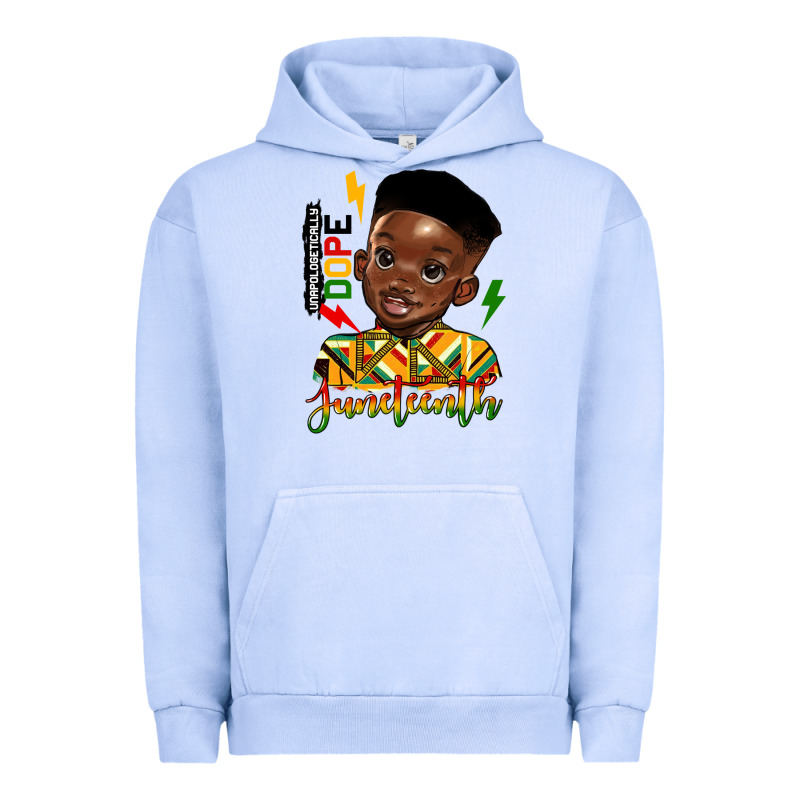 Juneteenth Black Boy Urban Hoodie by HRA Design Shop | Teevron