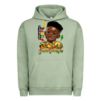 Pigment Oil Green juneteenth black boy Urban Hoodie - HRA Design Shop