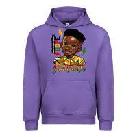 Tulip juneteenth black boy Urban Hoodie - HRA Design Shop
