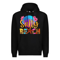 Black salty beach Premium Hoodie - HRA Design Shop