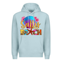 Blue Mist salty beach Premium Hoodie - HRA Design Shop