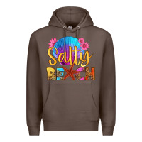 Coffee salty beach Premium Hoodie - HRA Design Shop