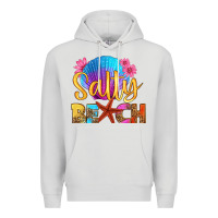 Dove Grey salty beach Premium Hoodie - HRA Design Shop