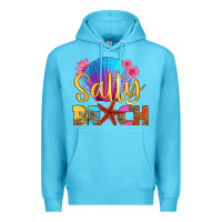 Ocean Blue salty beach Premium Hoodie - HRA Design Shop