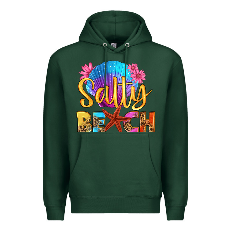 Salty Beach Premium Hoodie by HRA Design Shop | Teevron
