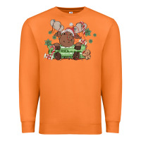 Carrot christmas reindeer Premium Sweatshirt - MaliasSmallBusiness
