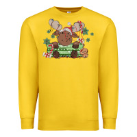Lemon christmas reindeer Premium Sweatshirt - MaliasSmallBusiness