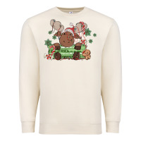 Sandshell christmas reindeer Premium Sweatshirt - MaliasSmallBusiness