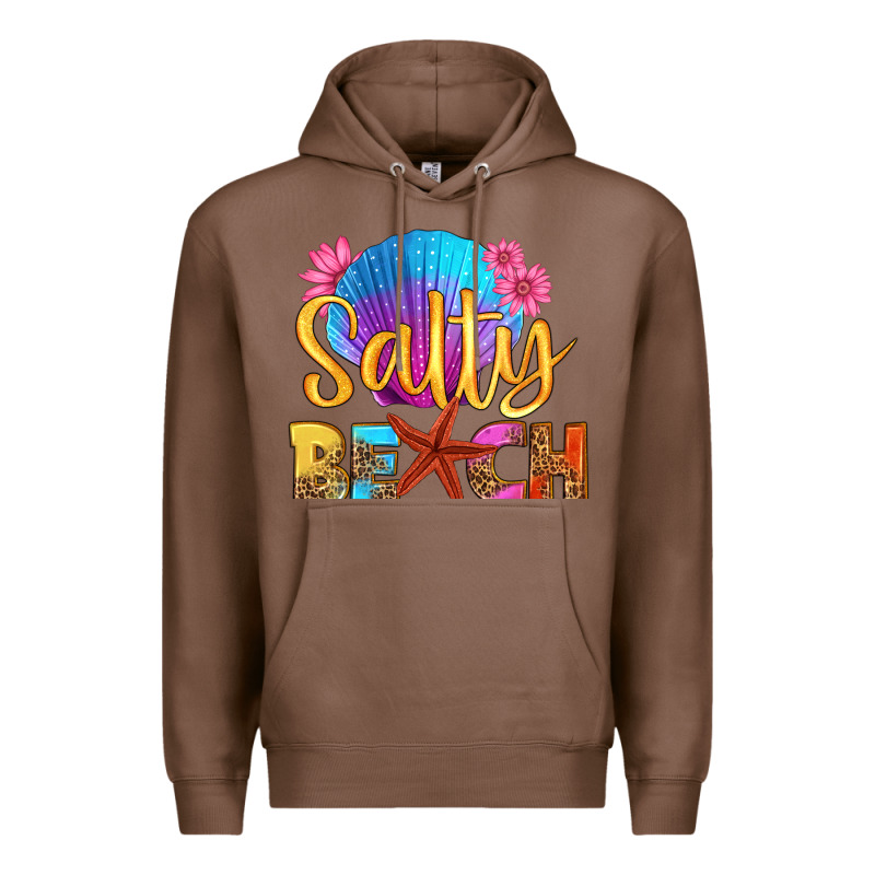 Salty Beach Premium Hoodie by HRA Design Shop | Teevron