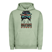 Pigment Oil Green mom Urban Hoodie - CowhideDigitalArt