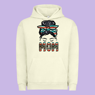 Mom Urban Hoodie Designed By Cowhidedigitalart