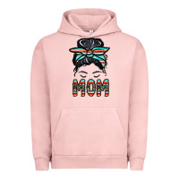 Pigment Salmon mom Urban Hoodie - CowhideDigitalArt