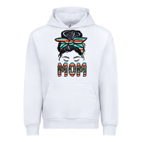 White mom Urban Hoodie - CowhideDigitalArt