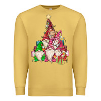 Antique Gold christmas tree Premium Sweatshirt - MaliasSmallBusiness