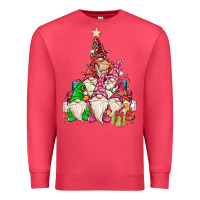 Cardinal christmas tree Premium Sweatshirt - MaliasSmallBusiness