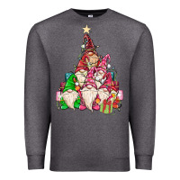 Charcoal Heather christmas tree Premium Sweatshirt - MaliasSmallBusiness