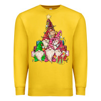 Lemon christmas tree Premium Sweatshirt - MaliasSmallBusiness