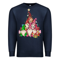 Navy christmas tree Premium Sweatshirt - MaliasSmallBusiness