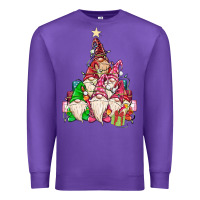 Purple christmas tree Premium Sweatshirt - MaliasSmallBusiness
