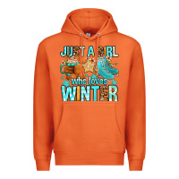 Carrot just a girl who loves winter Premium Hoodie - FaDigitalArtStudio