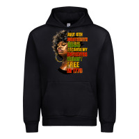 Black juneteenth 1885 because my ancestors weren't free in 1776 black woman Urban Hoodie - HRA Design Shop