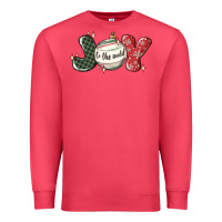 Cardinal joy to the world Premium Sweatshirt - MaliasSmallBusiness