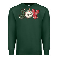 Sports Green joy to the world Premium Sweatshirt - MaliasSmallBusiness