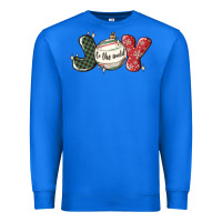 True Royal joy to the world Premium Sweatshirt - MaliasSmallBusiness