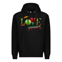 Black love summer Premium Hoodie - CowhideDigitalArt