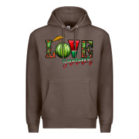 Coffee love summer Premium Hoodie - CowhideDigitalArt