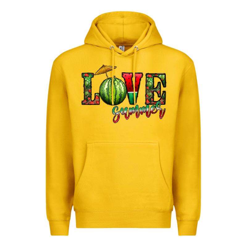 Love Summer Premium Hoodie by CowhideDigitalArt | Teevron
