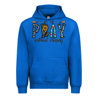 Cobalt pray whithout crasing Urban Hoodie - CowhideDigitalArt