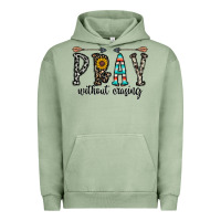 Pigment Oil Green pray whithout crasing Urban Hoodie - CowhideDigitalArt